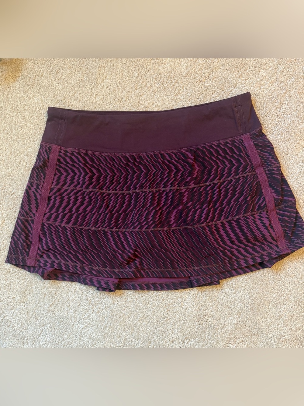 Lululemon Pace Rival Skirt with Shorts size 6
